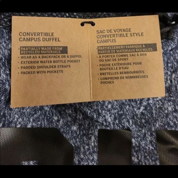 VICTORIAS SECRET PINK CONVERTIBLE DUFFEL BAG - Picture 7 of 7